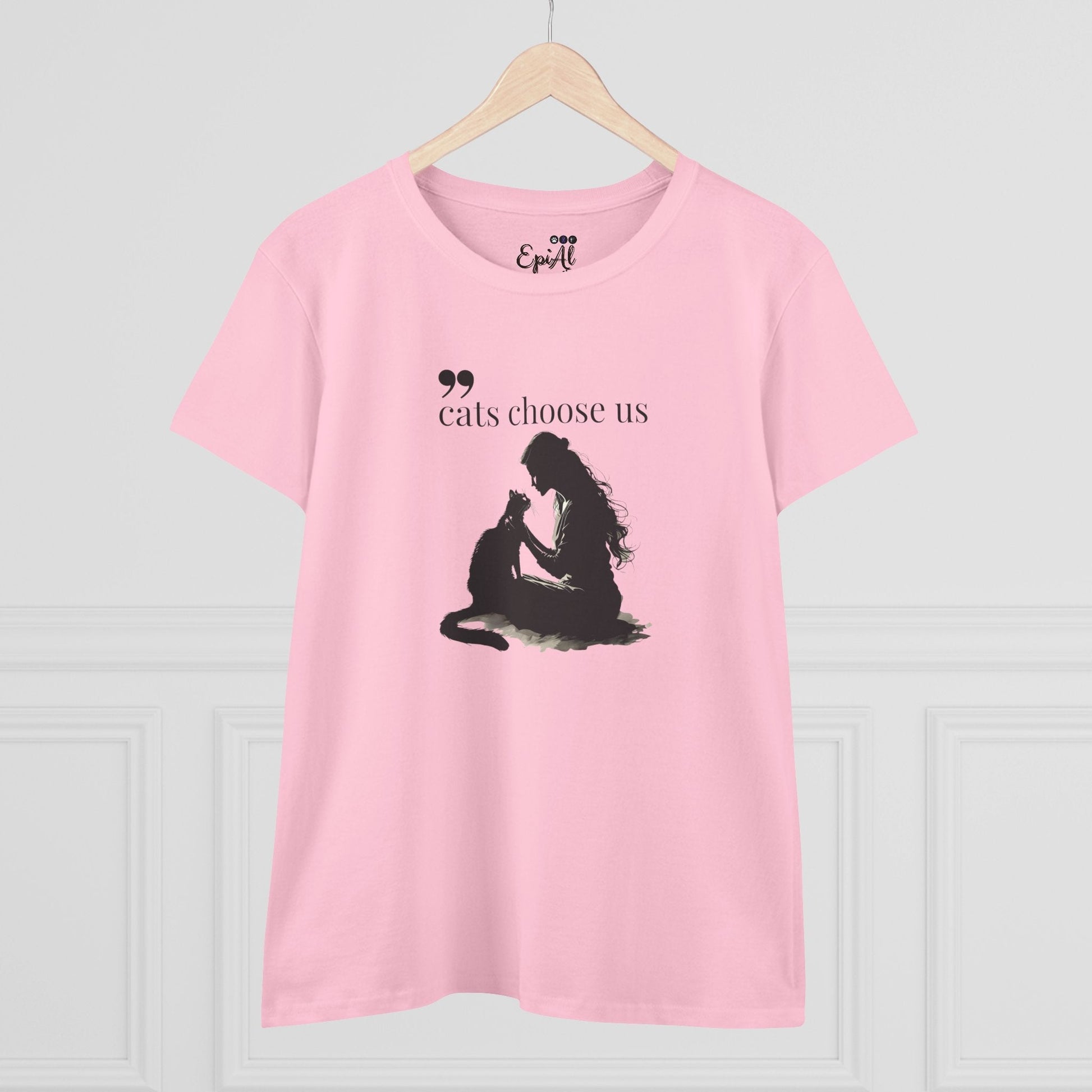 Feline Friends Unite Women's Graphic Tee - Ideal for Cat Enthusiasts - Korvel