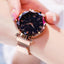 Montre à Quartz Étoile du Ciel en Or Rose pour Femmes