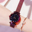 Montre à Quartz Étoile du Ciel en Or Rose pour Femmes