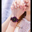 Montre à Quartz Étoile du Ciel en Or Rose pour Femmes