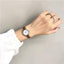 Montre à Quartz Élégante pour Femme avec Bracelet en Cuir