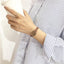 Montre à Quartz Élégante pour Femme avec Bracelet en Cuir