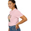 T-shirt floral pour femmes avec chat