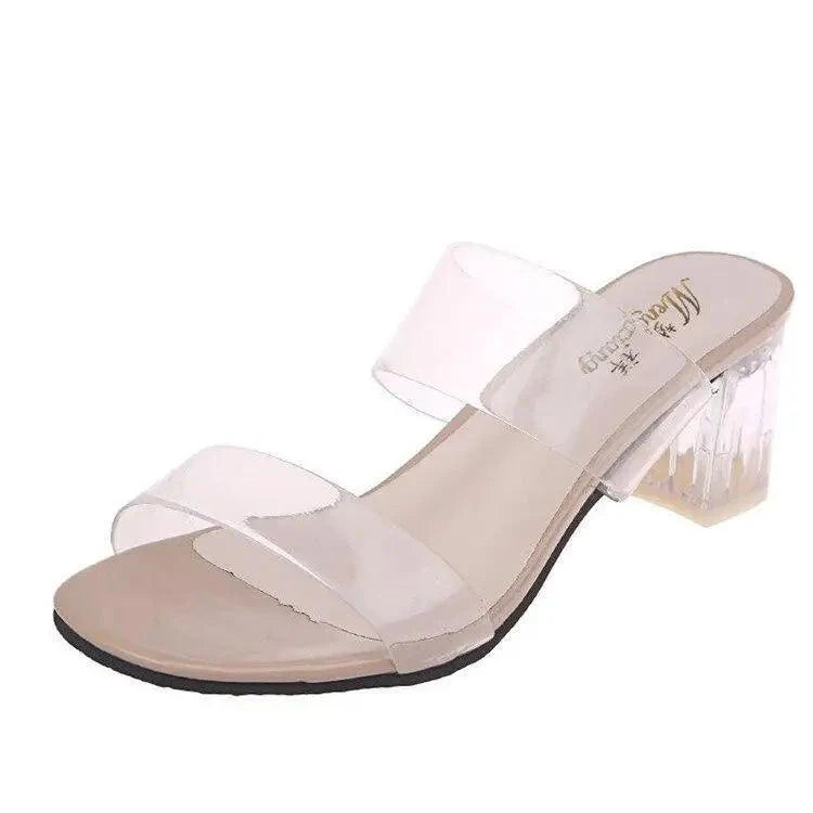 Sandales d'été à talons hauts élégantes pour femmes