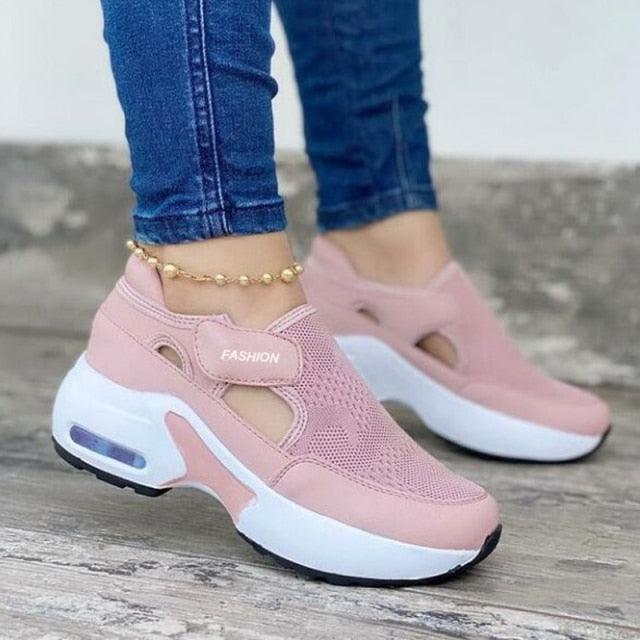 Baskets à coussin d'air pour femmes - Chaussures décontractées légères et respirantes