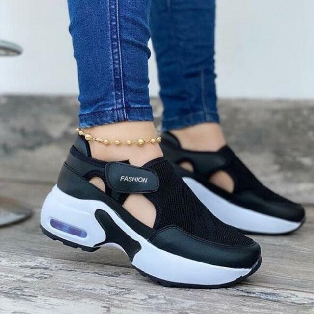 Baskets à coussin d'air pour femmes - Chaussures décontractées légères et respirantes