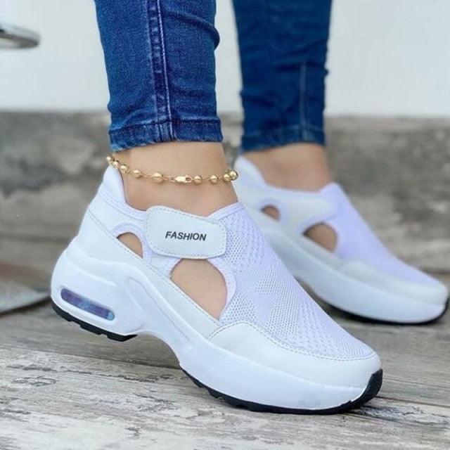 Baskets à coussin d'air pour femmes - Chaussures décontractées légères et respirantes