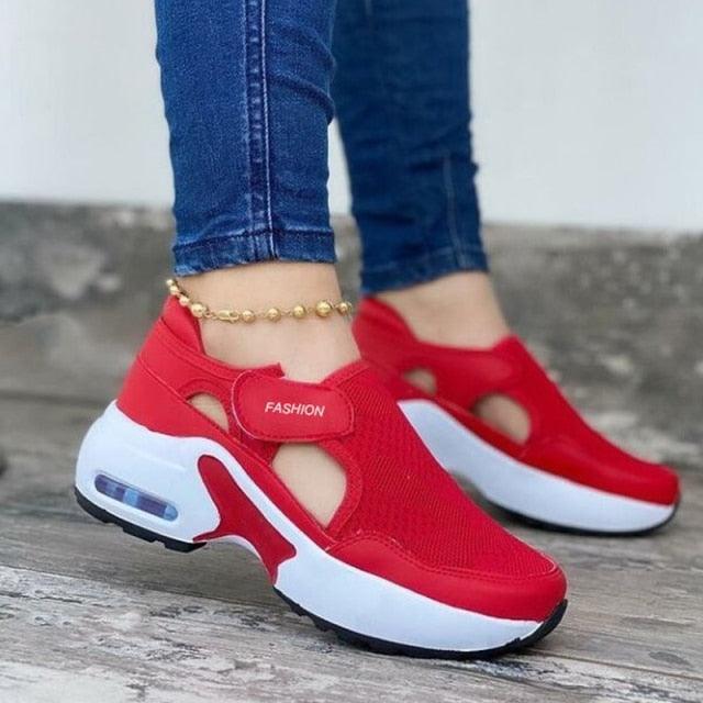 Baskets à coussin d'air pour femmes - Chaussures décontractées légères et respirantes