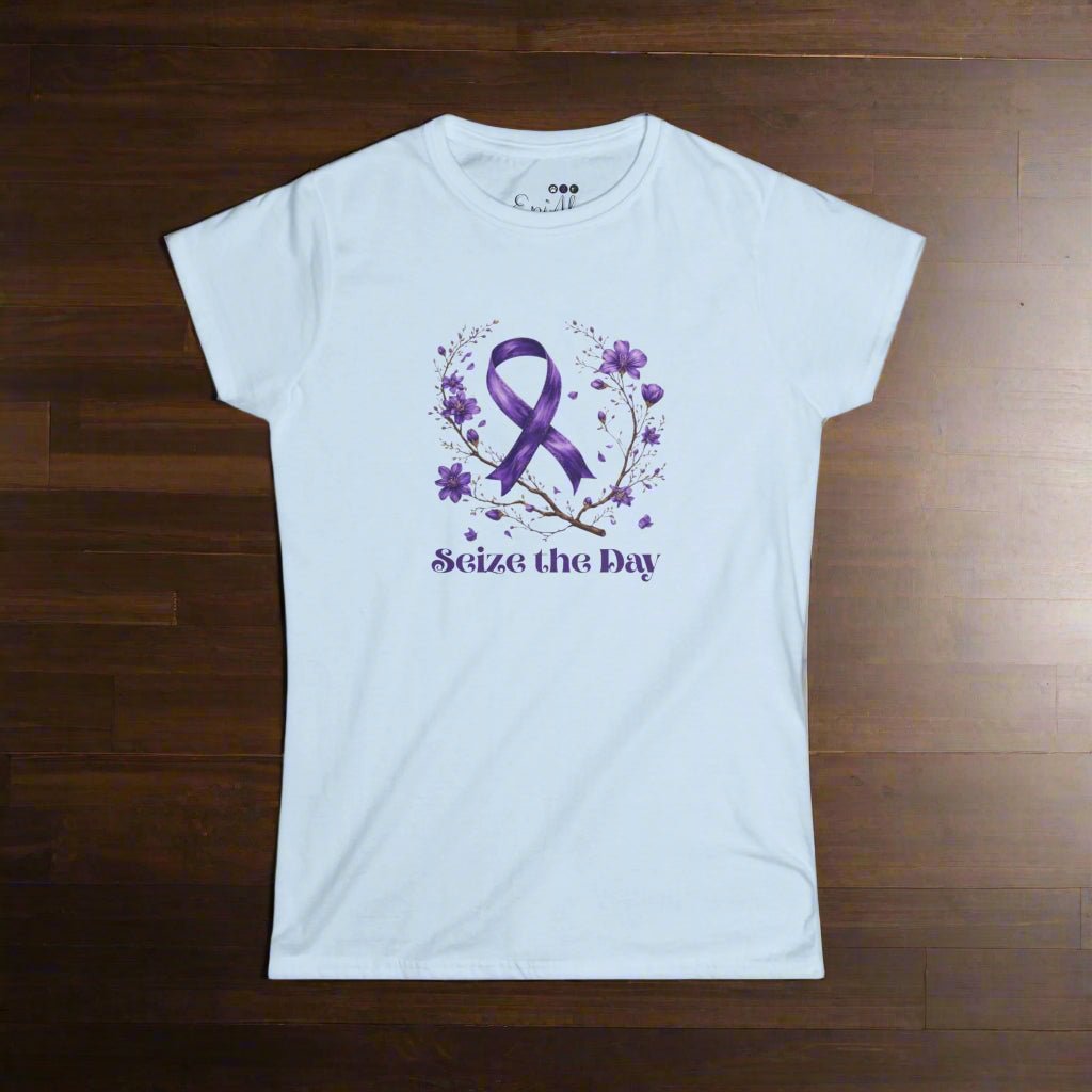 T-shirt Femme Saisissez le Jour pour un Confort Épanouissant