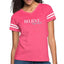 T-shirt graphique vintage pour femmes - Croyez et réalisez