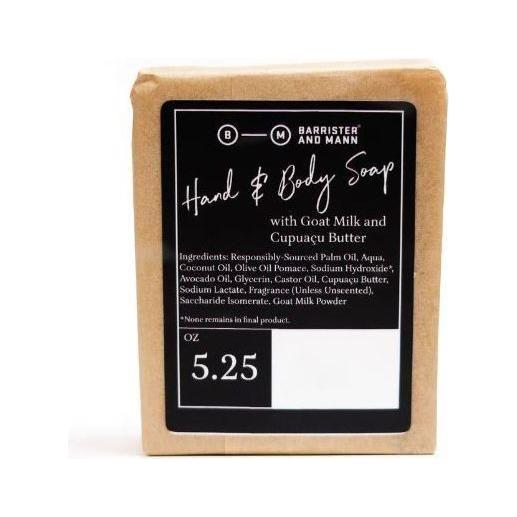 Collection de savon pour les mains et le corps Barrister & Mann