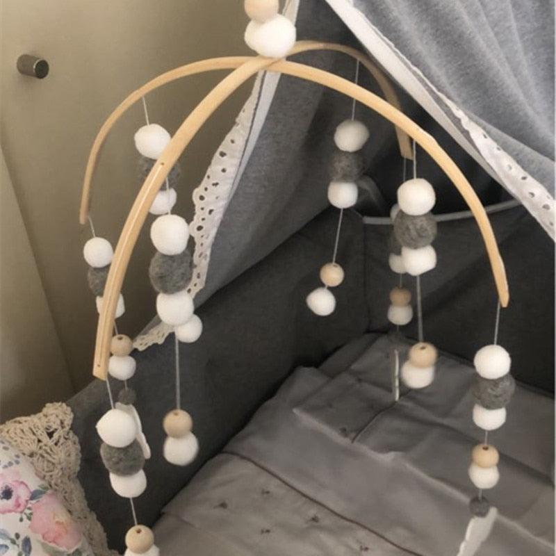 Wooden Beads Wind Chimes for Nursery and Kids' Rooms