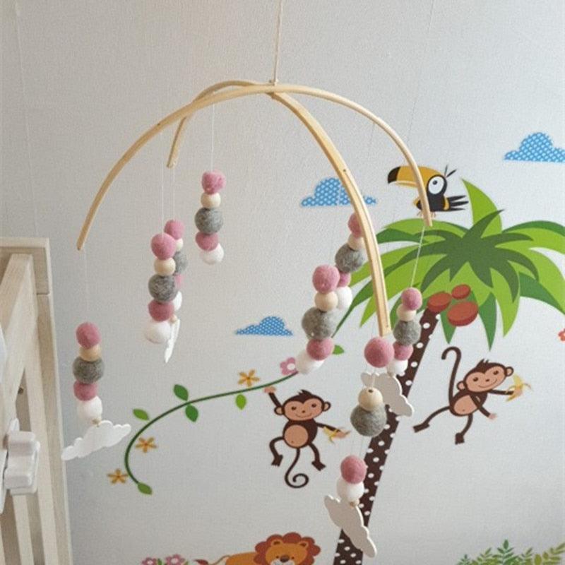Wooden Beads Wind Chimes for Nursery and Kids' Rooms