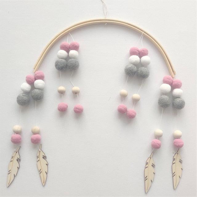 Wooden Beads Wind Chimes for Nursery and Kids' Rooms