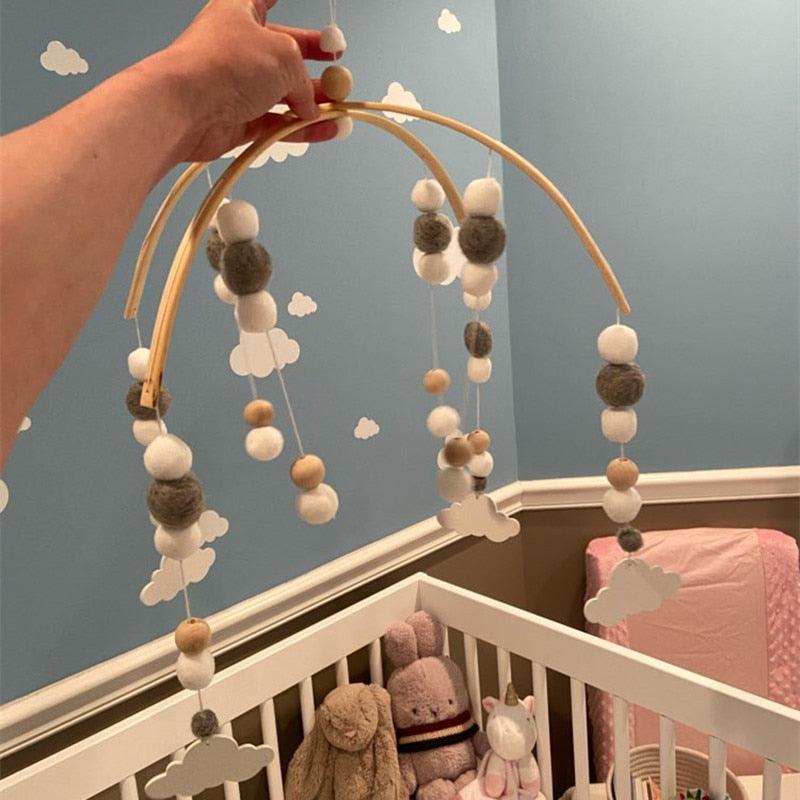 Wooden Beads Wind Chimes for Nursery and Kids' Rooms