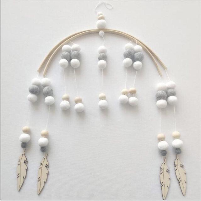 Wooden Beads Wind Chimes for Nursery and Kids' Rooms