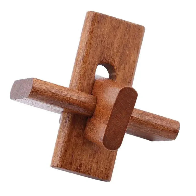 Casse-tête en bois à emboîter - Enigme captivante