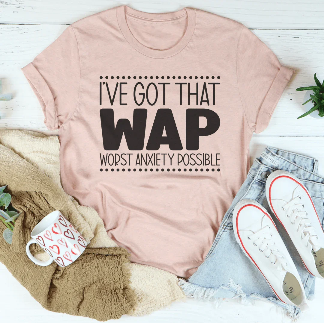 Camiseta Sassy Anxiety Possible
