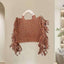 Woven women's crossbody mini bag mobile phone bag hanging wrist coin purse summer - Korvel