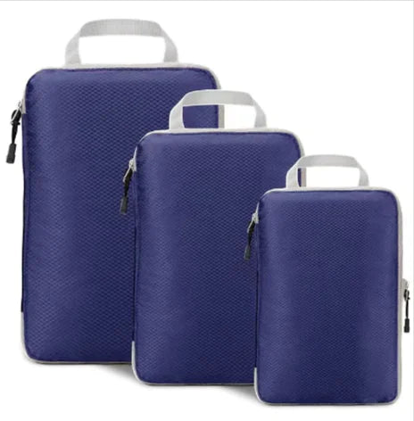 Ensemble de sacs de rangement compressés de voyage premium - 3 pièces