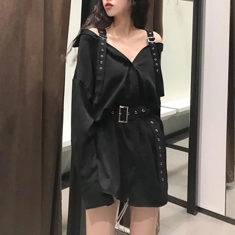 Chic Belt Dress for Timeless Elegance