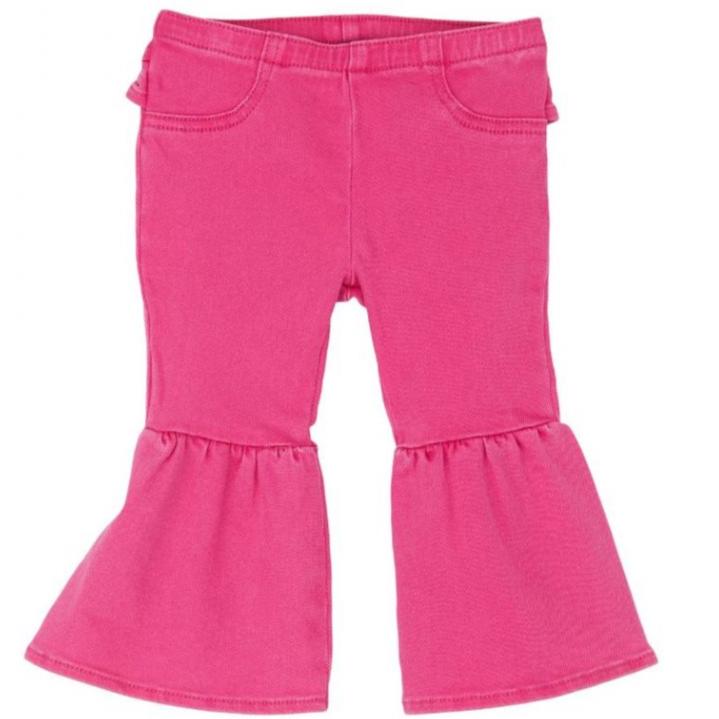Adorable Pink Denim Bell Bottoms for Girls | Wrangler - Korvel