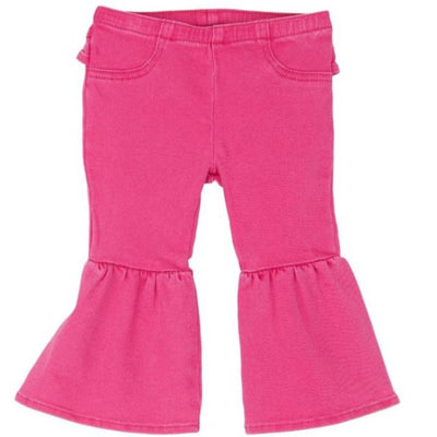 Adorable Pink Denim Bell Bottoms for Girls | Wrangler - Korvel