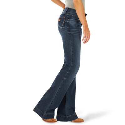 Wrangler Women's Shelby Mid-Rise Trousers - Korvel