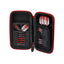 Casemaster Elite Dart Case with Stylish Red Zipper - Korvel