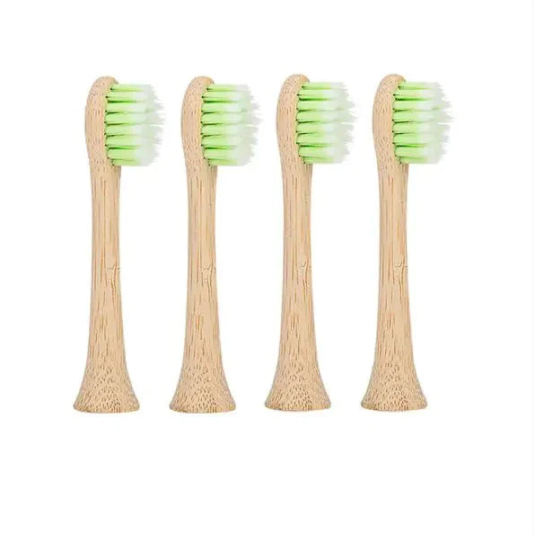 Organic Bamboo Biodegradable Electric Toothbrush Head