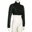 Chic Cropped Zipper Jacket