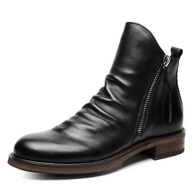 Bottes Martin en cuir premium pour hommes