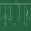 Santa Claus Curtain String Lights