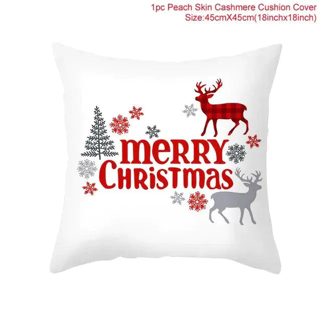 Ensemble de Taies d'Oreiller de Noël Festif 2023