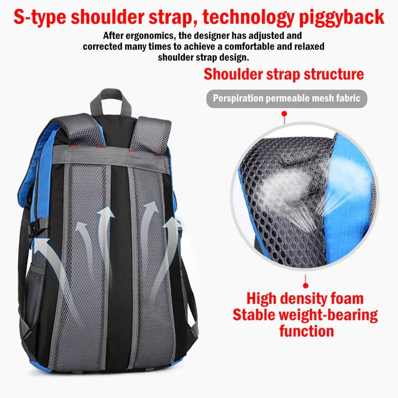 Mochila de Viaje Premium de 40L para Hombres y Mujeres