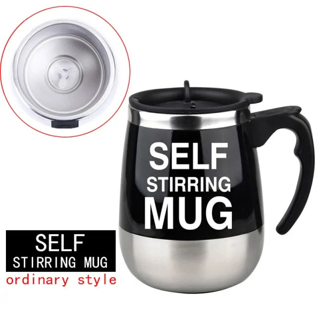 Self Stirring Magnetic Mug - Effortless Beverage Mixing