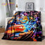Couverture en Peluche Douce Pokemon - Confort Chaleureux et Vibrant