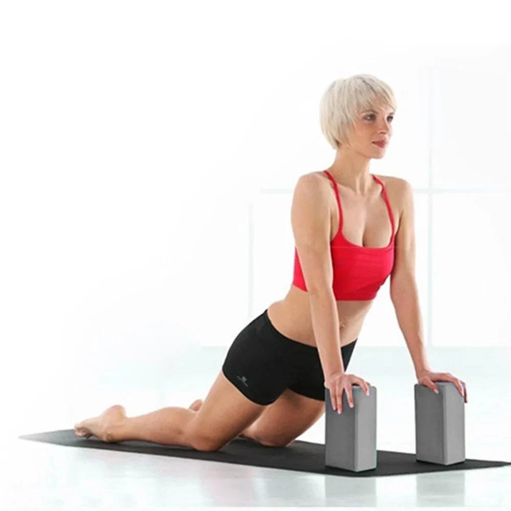 Bloques de Gimnasio de Espuma Premium para Yoga y Fitness