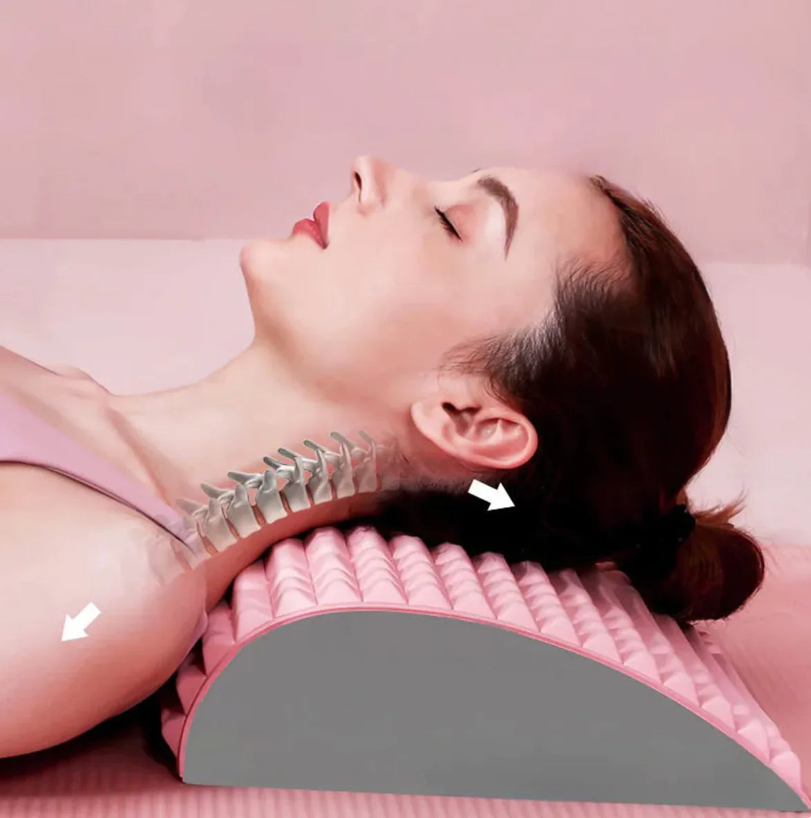 Premium Back Stretcher Pillow for Comfort and Support