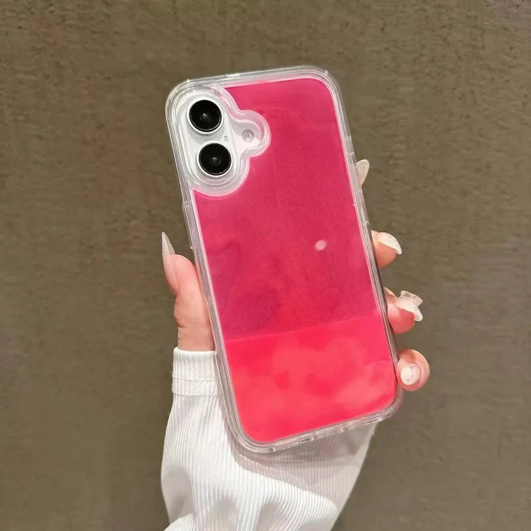 Coque iPhone Glitter Lumineux