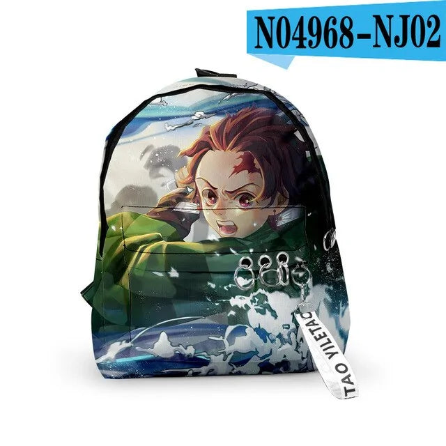 Sac à dos scolaire Demon Slayer Anime