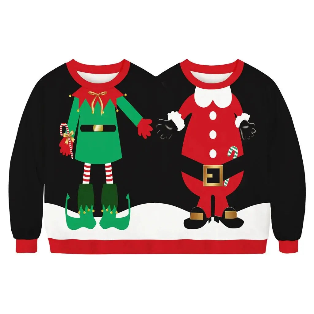 Couples Christmas Siamese Sweater