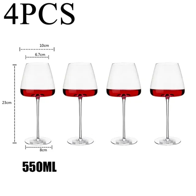 Premium Goblet Red Wine Glasses for Elegant Dining