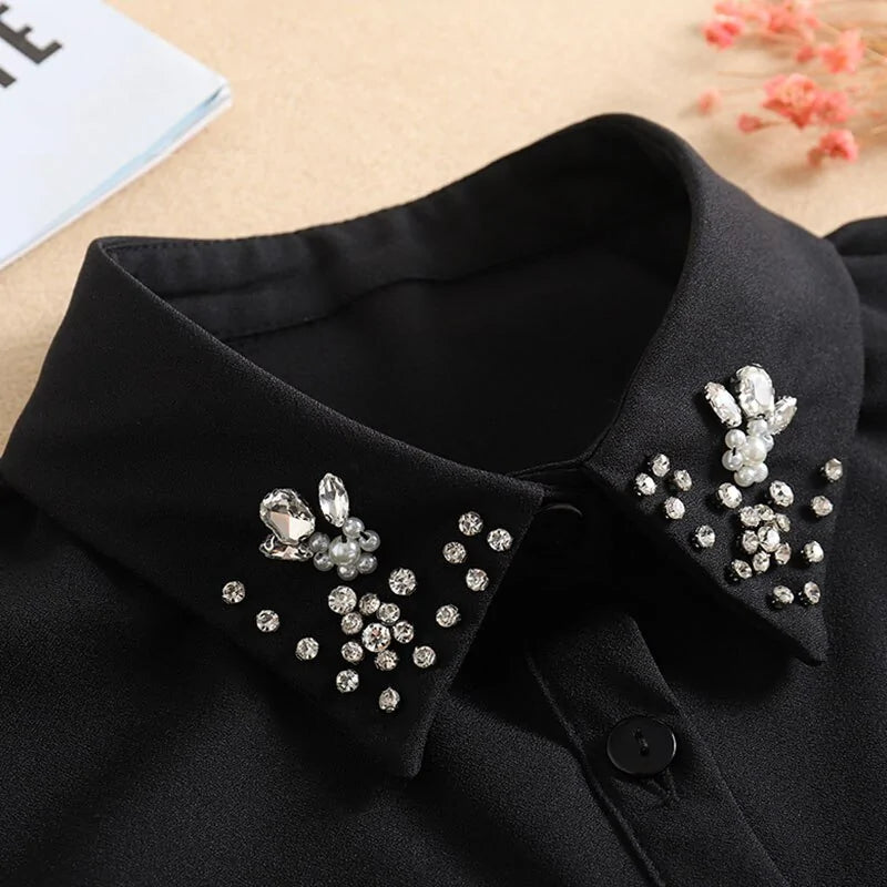 Collares Falsos Desmontables para Mujeres - Accesorio de Estilo Elegante