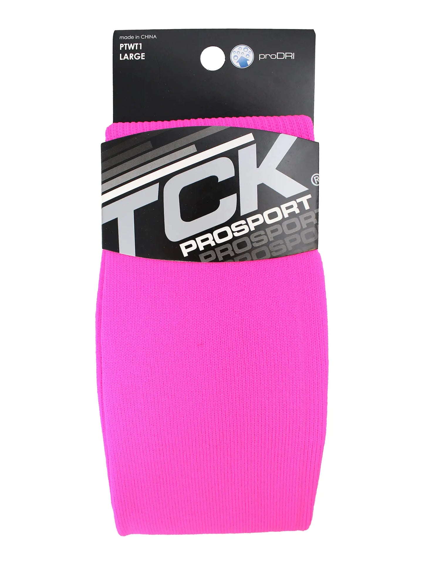 Chaussettes Tubulaires TCK Prosport - Performance Athlétique en Rose Fluo