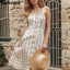 Vestido Midi de Lino y Algodón a Rayas BeAvant para Mujeres