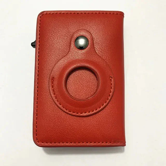 Magnetic Closure Airtag Slide Wallet