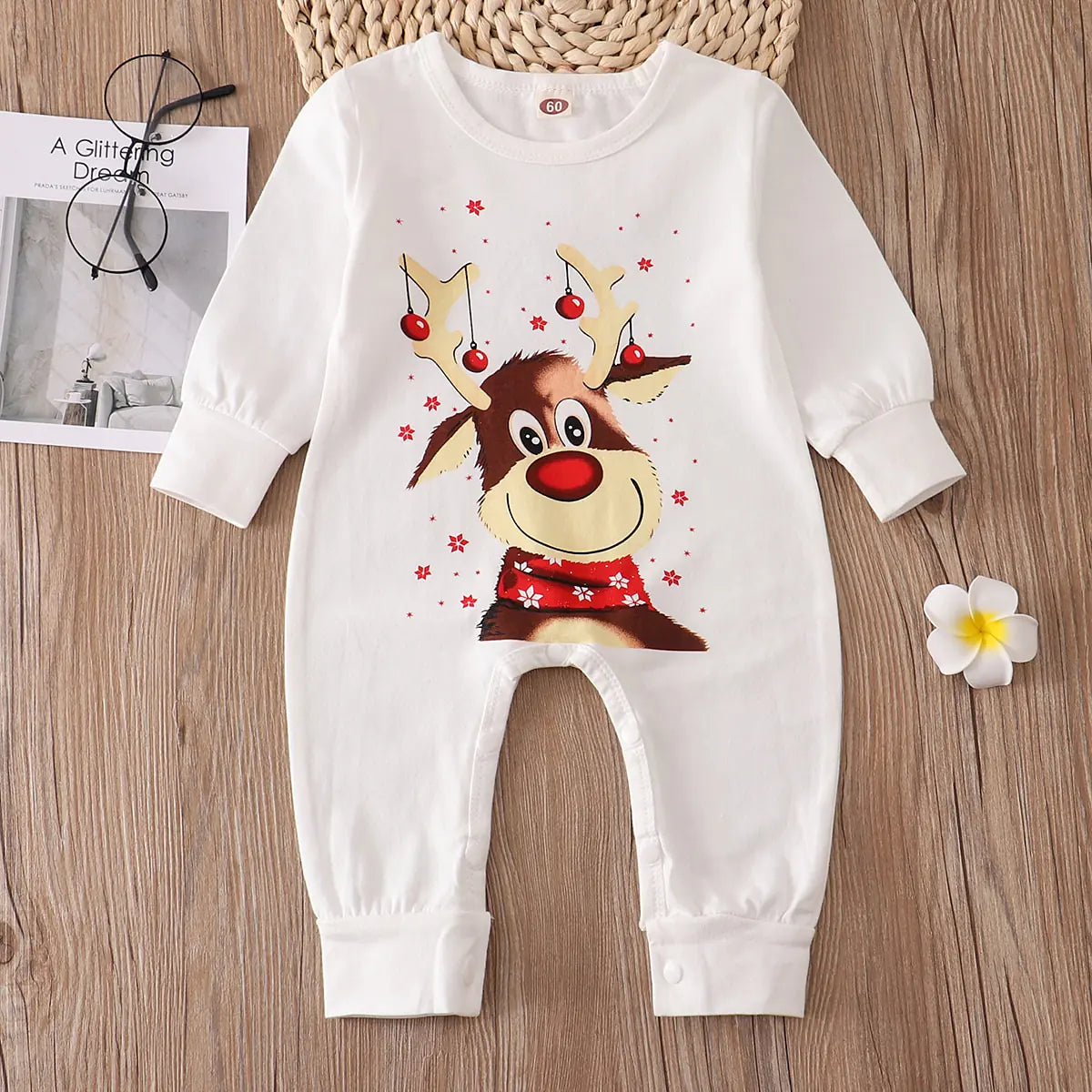 Conjunto de Pijamas a Juego para la Familia en Navidad