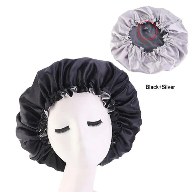 Bonnet de Nuit Satin pour Femmes pour la Protection des Cheveux