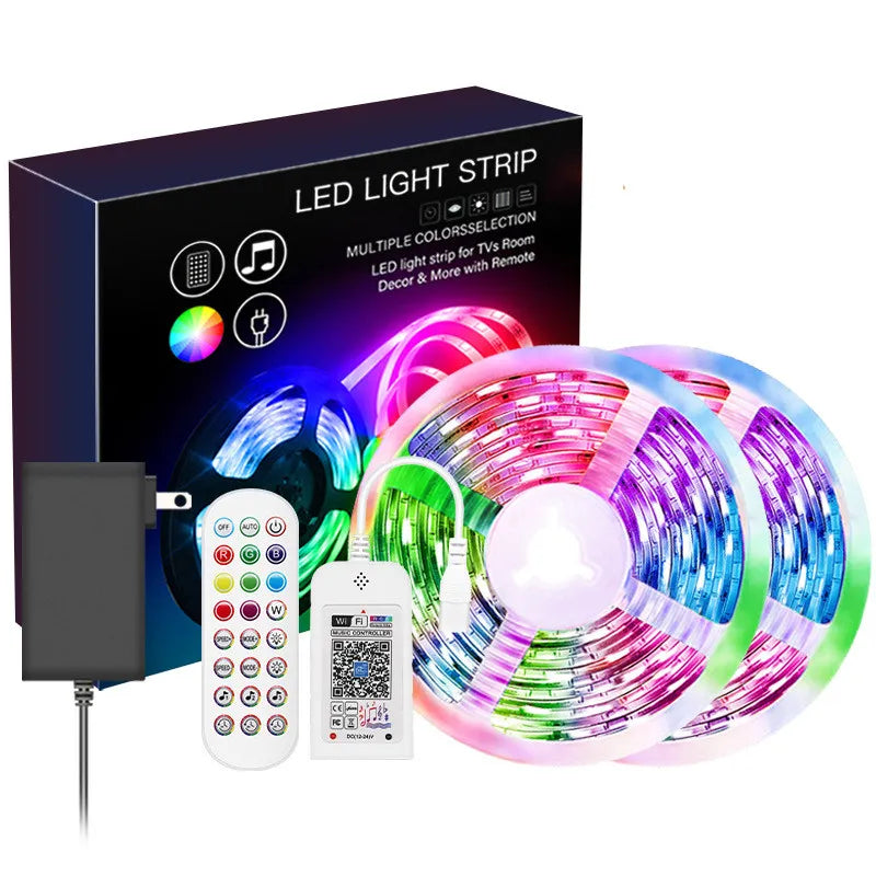 Luces LED Wi-Fi inteligentes con colores personalizables